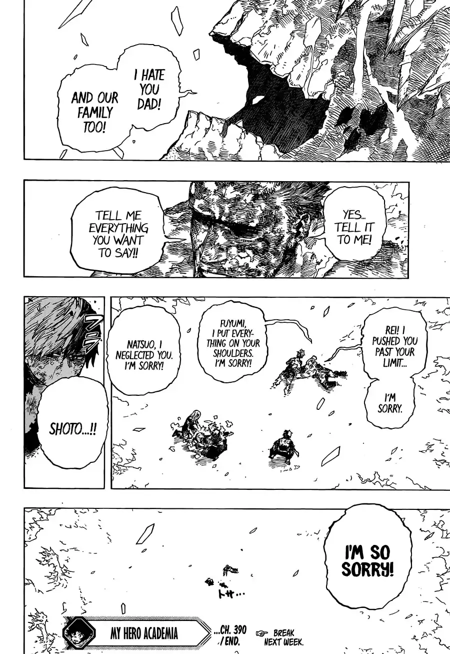 Boku no Hero Academia Chapter 390 12